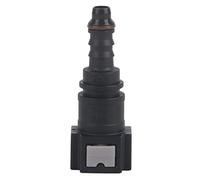Aramox Coupleur de Ligne de Carburant, Connecteur à Libération Rapide en Plastique pour Conception de Carburant de 8 Mm, Conception Durable, Idéal pour une Utilisation Automobile