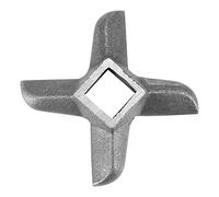 Aramox Couteau Hachoir Numéro 10 Couau Hacir Lame de Hachoir à Viande de Cuisine en Acier Professionnel #5#8#10#22#32, Pièces de Rechange de Hachoir à Viande en Acier pour Broyeurs de Cuisine Domestiq