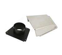 Aramox Couvercle d'aération pour Bateau Marin, Ventilateur de Capot en Acier Inoxydable 304 avec Base en Nylon pour la Prévention des Odeurs et la Ventilation du Moteur sur les Bateaux et Yachts