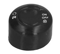 Aramox Couvercle de Bouton de Démarrage du Moteur, Couvercle de Commutateur d'allumage en Caoutchouc Noir, 1 Pièce, Surface de Bouton de Protection, Ajustement Rapide pour les Motocyclistes pour
