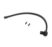 Aramox Couvercle de Réservoir d'Huile en Caoutchouc, Bouchon de Carburant avec Sangle de Retenue, Compatible avec A1 Seat Toledo Cordoba, 2 Verrous à Baïonnette