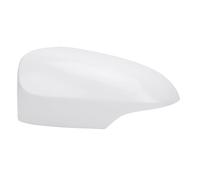 Aramox Couvercle de Rétroviseur Extérieur, Capuchon de Rétroviseur Blanc ABS Résistant aux Intempéries pour Véhicule, Conception Antichoc, Protège Contre Les Dommages, Convient à des Modèles de