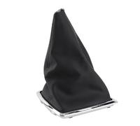 Aramox Couverture de levier de vitesse, voiture en cuir PU Remplacement de cache anti-poussière en cuir pour botte de levier de vitesse en cuir PU
