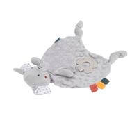 Aramox Couverture de sécurité Réconfortante pour bébé, Peluche Douce, Entraînement au Toucher, pour Nourrissons, Garçon et Fille, Polyester Gris (éléphant)