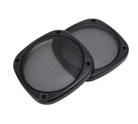 Aramox Couvertures de Grille de Haut-Parleur de Plafond, 2 Pièces Grille de Haut-Parleur en Maille Métallique de 137 Mm avec 8 Vis, Construction en ABS et en Fer pour Haut-parleurs