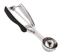 Aramox Cuillère à Crème Glacée Cuillère à Crème Glacée en Acier Inoxydable avec Poignée à Ressort Balle à Melon en Métal 304 pour aux Fruits, Pâte à Biscuits, Sorbet dans la Cuisine à Domicile (44mm)