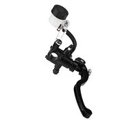 Aramox Cylindre de frein universel 22 mm 7/8" Pour moto, hydraulique, guidon rond, cylindre de frein