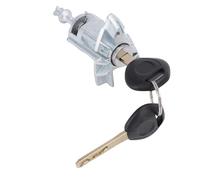 Aramox Cylindre de Serrure de Porte Conducteur Avant Gauche avec 2 Clés, Remplacement en ABS Métal pour X5 E53 3.0i 4.4i 4.6i 4.8is 2000-2006 OEM 51217035421