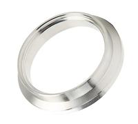 Aramox de Sortie de Vanne en Acier Inoxydable de 44 Mm, Connexion à Argentée, Pièce de Rechange Circulaire pour côté Sortie Tial MV R, Installation Facile pour la Réparation du Système