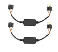 Aramox Décodeur de phare, 2pcs H4 9003 LED Phare Canbus sans erreur Anti-interférence erreur Canceler Décodeur Résistance