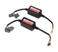 Aramox Décodeur LED H1 12V | Anti-scintillement, CanBus, PVC Nylon, Phare LED Antibrouillard, 2 Pièces