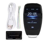 Aramox Démarrage À Distance Voiture Clé à Distance Intelligente Aramox, clé à Distance Universelle à écran Tactile LCD TK900 pour les Modèles de Bouton D'arrêt du Moteur de Démarrage (Noir)