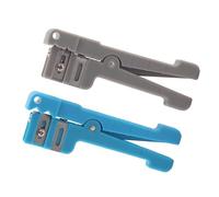 Aramox Dénudeur de Fibre Optique, Lames Réglables, Prise Confortable, Parfait pour le Dénudage de Fibre et de Câbles coaxiaux. (45-162+45-163)