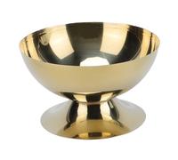 Aramox Dessert à Pied en Acier Inoxydable Tasse Sundae Tasse de Yogourt Bol avec une Base Stable pour la Crème Glacée Poudding Fruit Salad Party Home Decor (court)