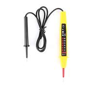 Aramox détecteur de tension, 8 en 1 testeur de tension AC DC 6-380V multifonctionnel détecteur de testeur d'instruments électriques de voiture avec indicateur