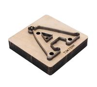 Aramox Die de Coupe en Cuir, Moule en Acier en Alliage pour les Projets d'artisanat 73x72 Mm, pour les Portefeuilles
