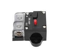 Aramox Disjoncteur ABS à Réinitialisation Manuelle, 200A, 12 à 24V, Réinitialisation par Poussée, Surcharge pour Voiture, Bateau, Camping-car, Camion, Treuil ATV