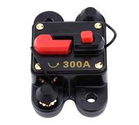 Aramox Disjoncteur, Matériau en Alliage, Réinitialisation Manuelle 20A, Protection contre les Surcharges pour le Système Solaire de Bateau Marin de la Voiture de Voiture DC 12V (300A)