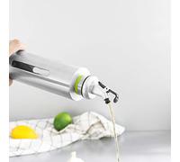Aramox Dispensateur d'huile à l'huile de Fuite d' en Acier Inoxydable avec Une Doublure PP Visible pour la Cuisson et Les Grillades de Cuisson (250ml)