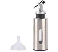 Aramox Dispensateur d'huile à l'huile de Fuite d' en Acier Inoxydable avec Une Doublure PP Visible pour la Cuisson et Les Grillades de Cuisson (150 ML)