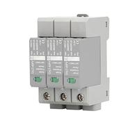 Aramox Dispositif de Protection Photovoltaïque 3P 20KA 40KA, Protecteur DC à Haute Précision pour les Systèmes d'énergie Solaire