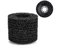 Aramox Disque de Décapage, Roue Abrasive de Polyuréthane Premium, Dissolvant de Rouille de 100 Mm pour les Broyeurs d'angle, Idéal pour les Projets en Acier et en Bois