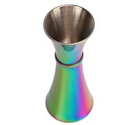 Aramox Double Jigger Jigger à Mesurer en Acier Inoxydable 304 avec Large Ouverture Conception épaissie Finition Brillante Nettoyage Facile pour les à Cocktails Barmans à Domicile (COLORFUL)