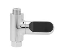 Aramox Douche ABS Galvanoplastie PC Eau de Bain LED Affichage Numérique 32 ° F à 212 ° F Fahrenheit Celsius pour Salle de Bain Cuisine Tête d'arrosage à Main