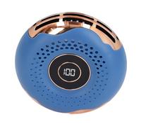 Aramox Écran LED sans Lame Ventilateur Personnel Mini Pince de Taille/support de Ventilateur Conception Sûre Expérience Plus Silencieuse pour un Confort Ultime Matériau en Nylon (BLUE)