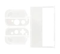 Aramox Écran OLED Transparent Coque de Protection Ensemble, -005 | Coque PC Crystal Clear, couvercle de poignée gauche droite Pad, protection complète de la console, couverture rigide