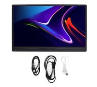 Aramox Écran Tactile LCD 15,6 Pouces, Module HDR Multi-Touch | 1920 X 1080 IPS, Cadre en Alliage D'aluminium, Ports Mini HD et Double Type-C, Prend en Charge FreeSync, Support VESA 75 X