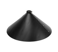 Aramox Écureuil Flapper Guard Baffle Écureuil Dissuasif pour Les Mangeoires d'oiseaux PVC Materif (Style de Tige (avec Clips Fixes Hauts et Courts))
