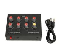 Aramox Égaliseur de Son 7 de Bande, Eq Numérique à Double Canal en Alliage en Aluminium, Performances Améliorées, Son Personnalisable pour les Appareils Mobiles