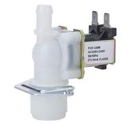 Aramox Électrovanne 3/4 Pouces, Connecteur en Plastique de Guidage 1 Voie pour L'eau, avec une Installation Simple, Adaptée à une Utilisation Domestique 220V