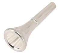 Aramox Embouchure de Corne en Laiton argenté de Remplacement, Taille Standard, Accessoires D'instruments à Vent avec Surface Brillante sans Bavure pour Musiciens Luthiers