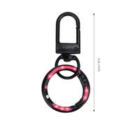 Aramox En Alliage De Zinc Robuste Homard Griffe Fermoir En Métal Porte-clés Crochets Pivotant Déclencheur Clips Printemps Anneaux pour Sac Fabrication De Bijoux 18Pcs (BLACK)