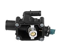 Aramox Ensemble de Boîtier de Thermostat de Liquide de Refroidissement Moteur, en Métal et en Plastique, Haute fiabilité, adapté pour 206 207 207 CCGRAND PARTNER