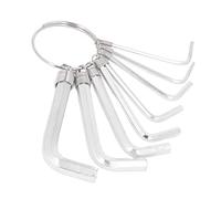 Aramox Ensemble de Clés Hexagonal 8pcs -hool -stahl-manuelle pour la Maison et le Lieu de Travail