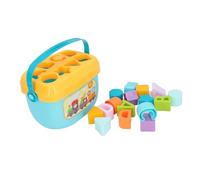 Aramox Ensemble de Jouets de Trieur de Formes Géométriques Vibrantes pour Tout-Petits pour L'éducation Précoce et Le Développement de la motricité Fine, Jouet de Trieur de Blocs Colorés pour