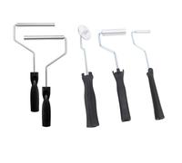 Aramox Ensemble de Rouleaux de Stratification en Fibre de Verre 5 Pièces, Outils à Tête en Aluminium pour Moule, Résine, Projets Composites, Réparation de Bateaux et Baignoires