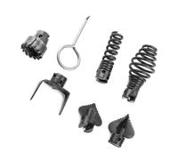 Aramox Ensemble de Têtes de pour Nettoyeur de Canalisations, 7 Pièces, Têtes de de Dragage de Canalisation d'égout en Acier au Manganèse avec clé pour Machine de Nettoyage de, Outil de Nettoyage