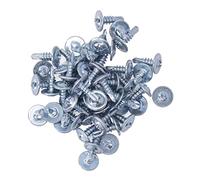 Aramox Ensemble de Vis de Forage à Tête Ronde à Longue Durée - Vis D'auto-libellés Galvanisés 4.2x13 Mm - Idéal pour Réparer Les Meubles et Les Appareils (#2)