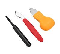 Aramox Ensemble D'ouvre-Boîtier de Montre, 3 Lames de Retrait Professionnelles - Outil de Retrait de Boîtier Arrière de Montre en Métal et Plastique Durable pour Horlogers