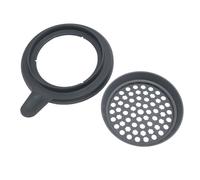Aramox Ensemble Tamis à Farine et Couvercle, Tamis à Pâte en PP pour Robot Culinaire, Couvercle de Bol Mélangeur pour Tamiser la Farine et la Pâte, Environ 300 G, pour TM5 TM6, Boulangers et Cuisines