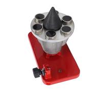 Aramox Équilibreur de Lame à Montage Mural, Construction Solide en Métal pour Un équilibrage Précis de la Lame, Compatible avec Les Lames de Tondeuse à Gazon Troy