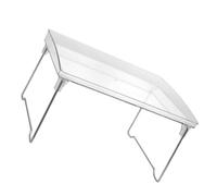 Aramox Étagère de Rangement Pliante en Acrylique Transparent, étagère de Rangement Transparente avec Conception Pliable, Forte capacité Portante, Gain de Place pour Le Garde-Manger de Cuisine de