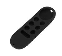 Aramox Étui de Télécommande en Silicone Noir Résistant aux Chocs avec Lanière Coque de Protection LéGère de 27 G pour Chromecast avec Télécommande TV Utilisation dans Une Salle Multimédia à Domicile