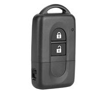 Aramox Étui Porte-Clés, Matériau ABS, Coque de clé de Remplacement Durable, Couverture Intelligente à 2 Boutons Adaptée pour , X-Trail,