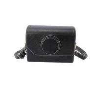 Aramox Étui pour Appareil Photo à Bandoulière, Sac pour Appareil Photo Numérique Réglable en Cuir PU avec Séparateurs Personnalisables pour Les Activités de Voyage Quotidiennes