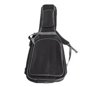 Aramox Étui pour Guitare Basse, Sac de Transport rembourré, Sac à Dos électrique Doux avec Poches, Tissu Oxford 600D, Rembourrage en Coton perlé de 10 Mm, Sangles Réglables pour Musiciens